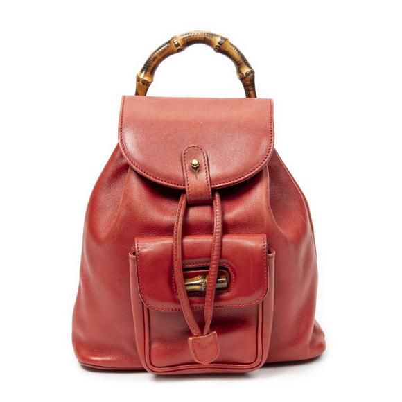 Gucci Handbags - Gucci Mini Bamboo Backpack